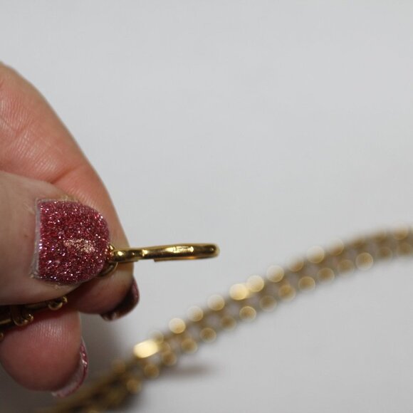 Vintage Gold Monet Chain Necklace - Picture 7 of 11